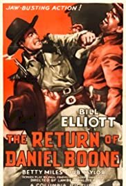 The Return of Daniel Boone - Movie Poster The Return of Daniel Boone - Movie Poster