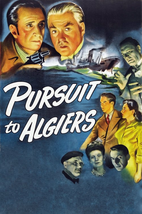 Pursuit to Algiers - Movie Poster Pursuit to Algiers - Movie Poster