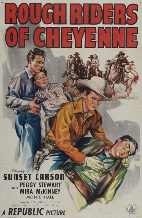 Rough Riders of Cheyenne - Movie Poster Rough Riders of Cheyenne - Movie Poster
