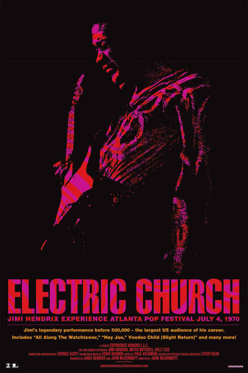 Jimi Hendrix: Electric Church - Movie Poster Jimi Hendrix: Electric Church - Movie Poster