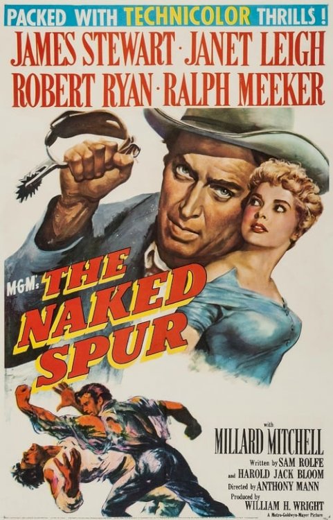 The Naked Spur - Movie Poster The Naked Spur - Movie Poster