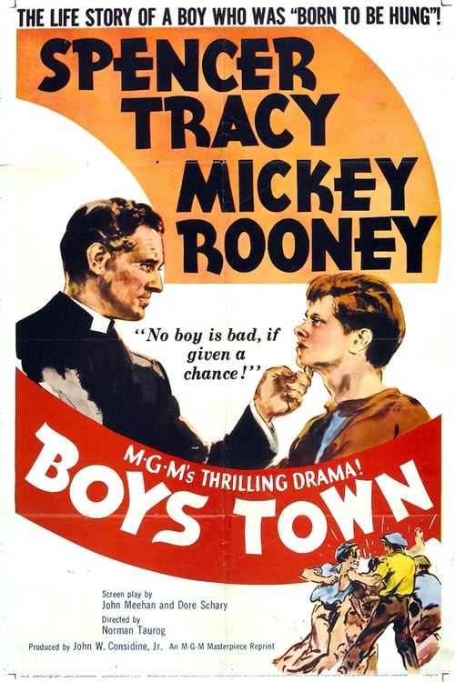 Boys Town - Movie Poster Boys Town - Movie Poster