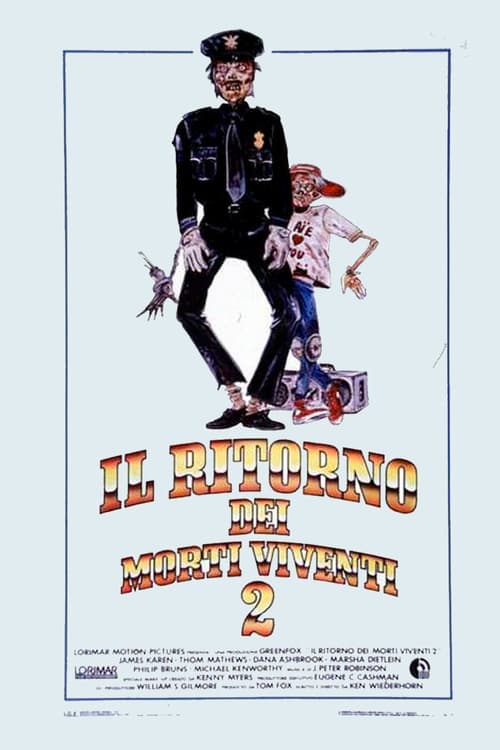 Return of the Living Dead Part II - Movie Poster