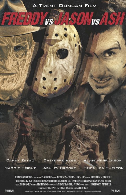 Freddy vs. Jason vs. Ash - Movie Poster Freddy vs. Jason vs. Ash - Movie Poster