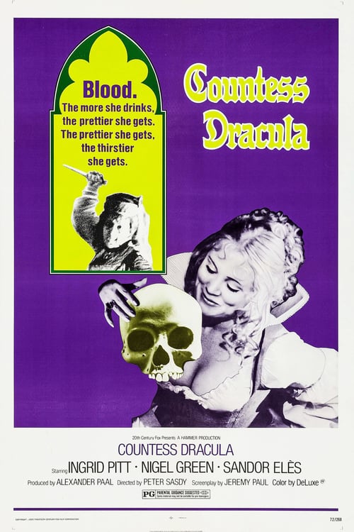 Countess Dracula - Movie Poster Countess Dracula - Movie Poster