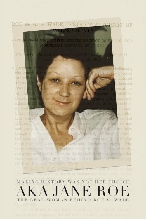 AKA Jane Roe - Movie Poster AKA Jane Roe - Movie Poster
