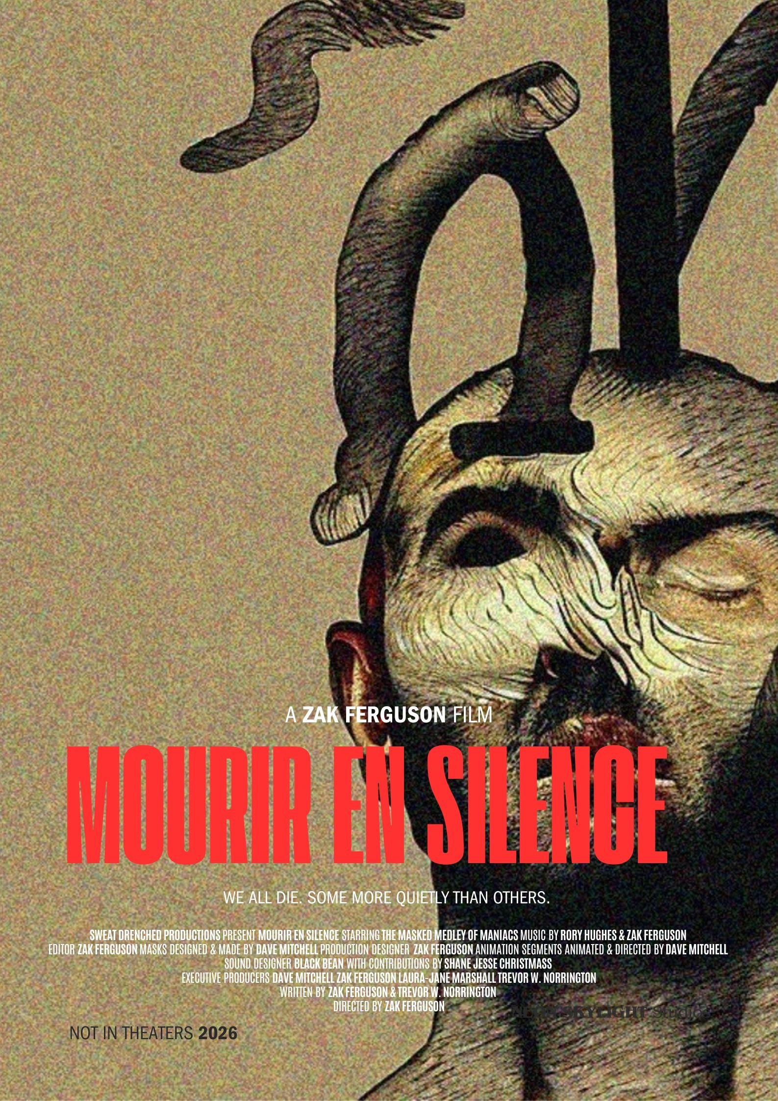 Mourir En Silence - Movie Poster Mourir En Silence - Movie Poster