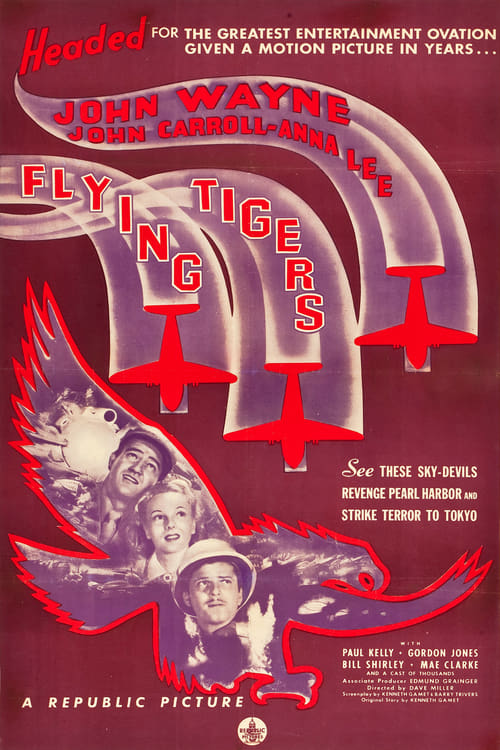 Flying Tigers - Movie Poster Flying Tigers - Movie Poster