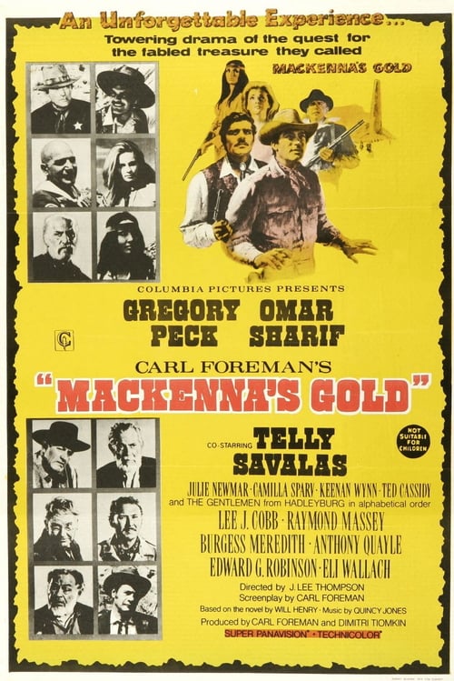 Mackenna's Gold - Movie Poster Mackenna's Gold - Movie Poster