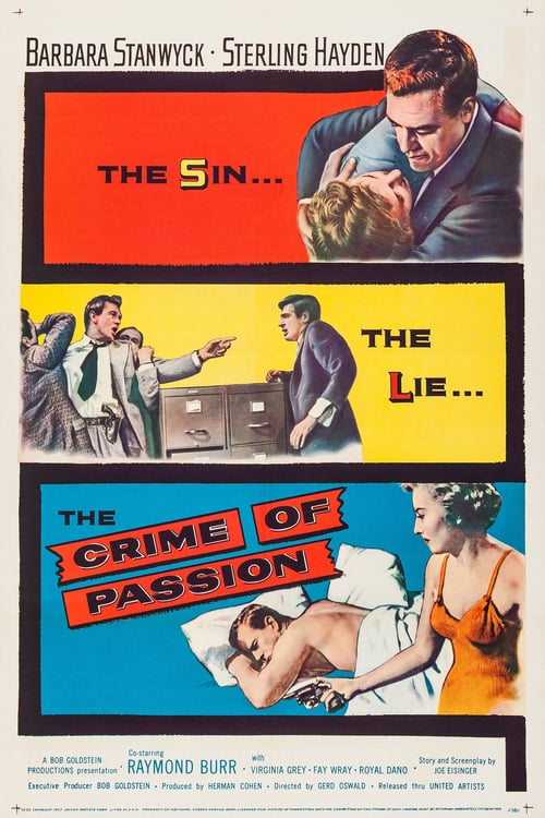Crime of Passion - Movie Poster Crime of Passion - Movie Poster