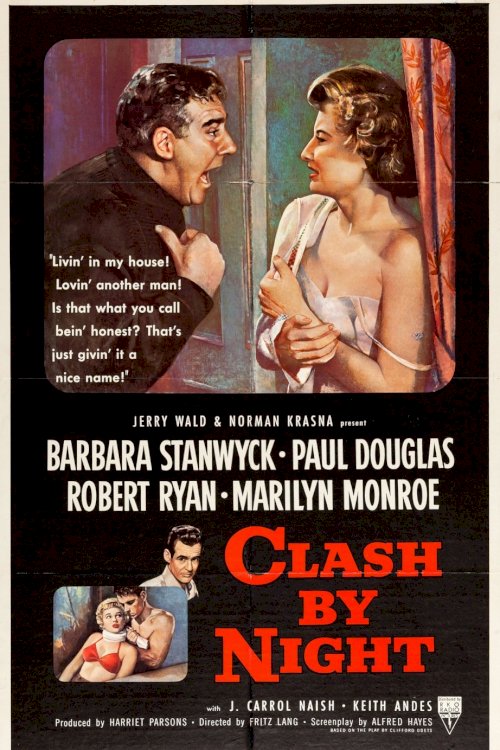 Clash by Night - Movie Poster Clash by Night - Movie Poster