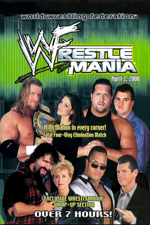 WWE WrestleMania 2000 - Movie Poster WWE WrestleMania 2000 - Movie Poster