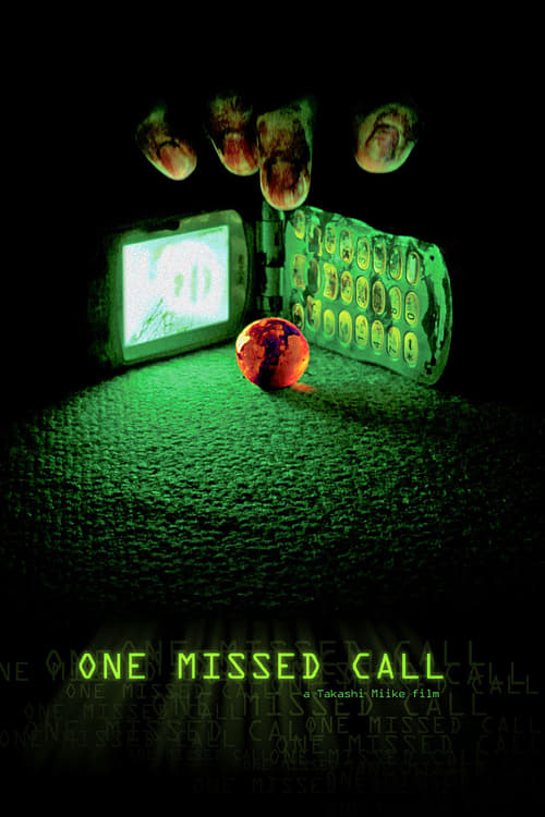 One Missed Call - Movie Poster One Missed Call - Movie Poster