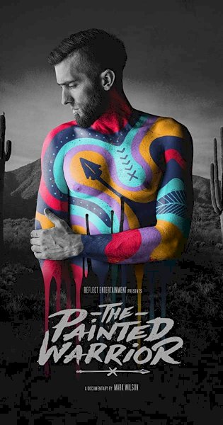 The Painted Warrior - Movie Poster The Painted Warrior - Movie Poster