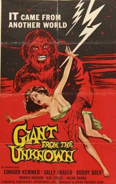 Giant from the Unknown - Movie Poster Giant from the Unknown - Movie Poster
