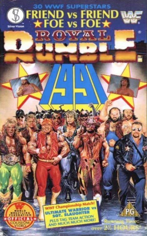 WWE Royal Rumble 1991 - Movie Poster WWE Royal Rumble 1991 - Movie Poster