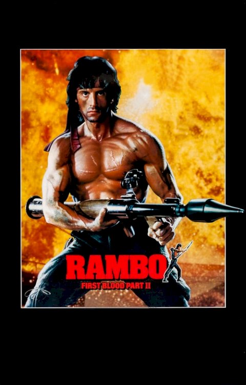 Rambo: First Blood Part II - Movie Poster Rambo: First Blood Part II - Movie Poster