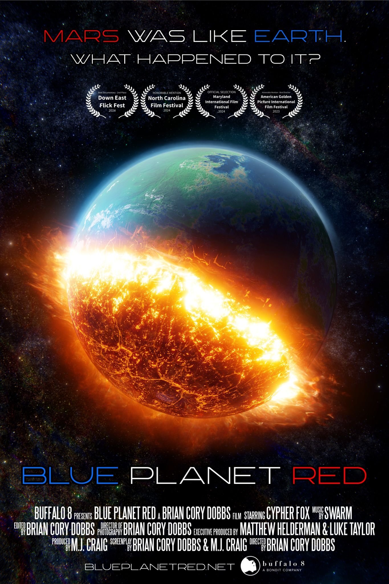 Blue Planet Red - Movie Poster Blue Planet Red - Movie Poster