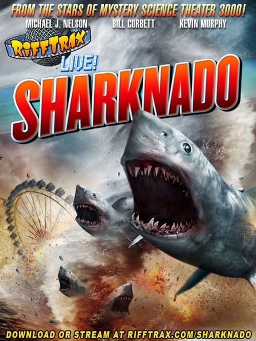 RiffTrax Live: Sharknado - Movie Poster RiffTrax Live: Sharknado - Movie Poster
