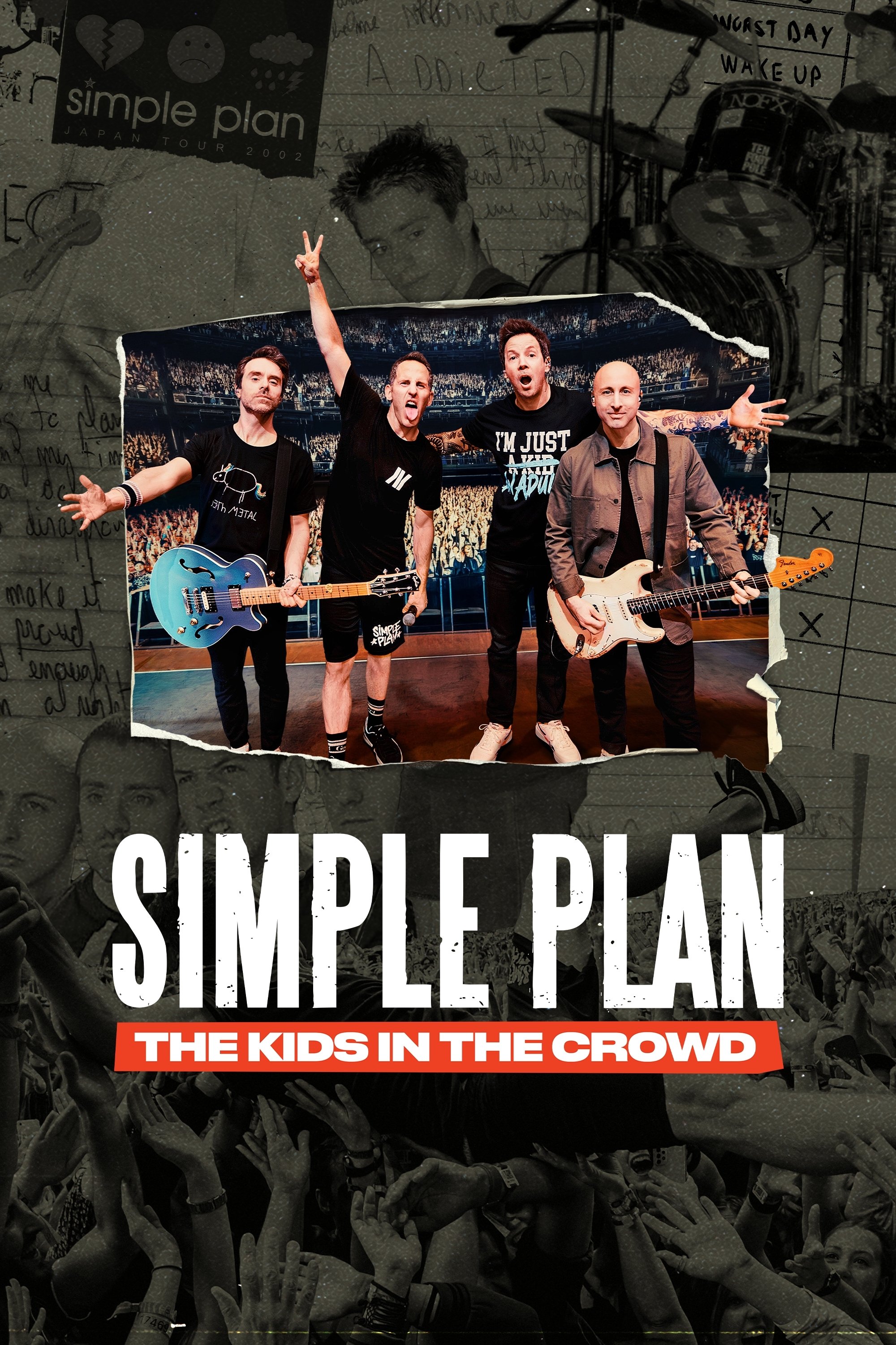 Simple Plan: The Kids in the Crowd - Movie Poster Simple Plan: The Kids in the Crowd - Movie Poster