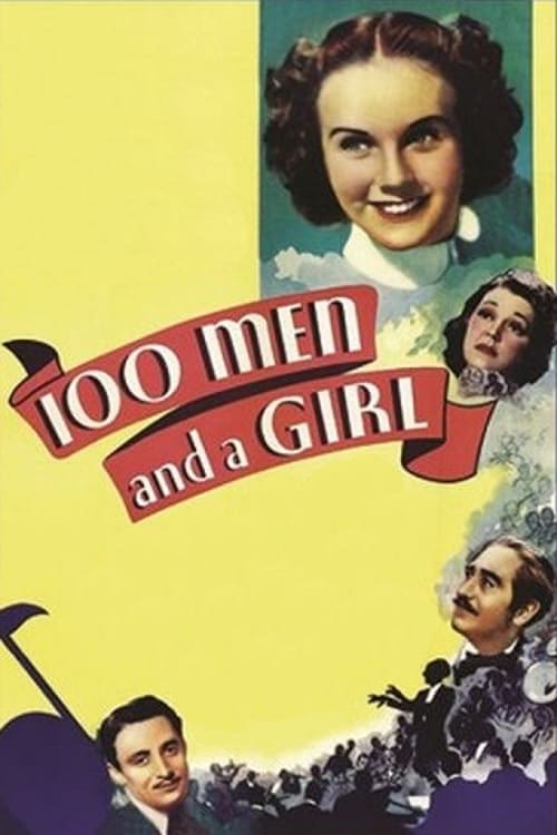 One Hundred Men and a Girl - Movie Poster One Hundred Men and a Girl - Movie Poster