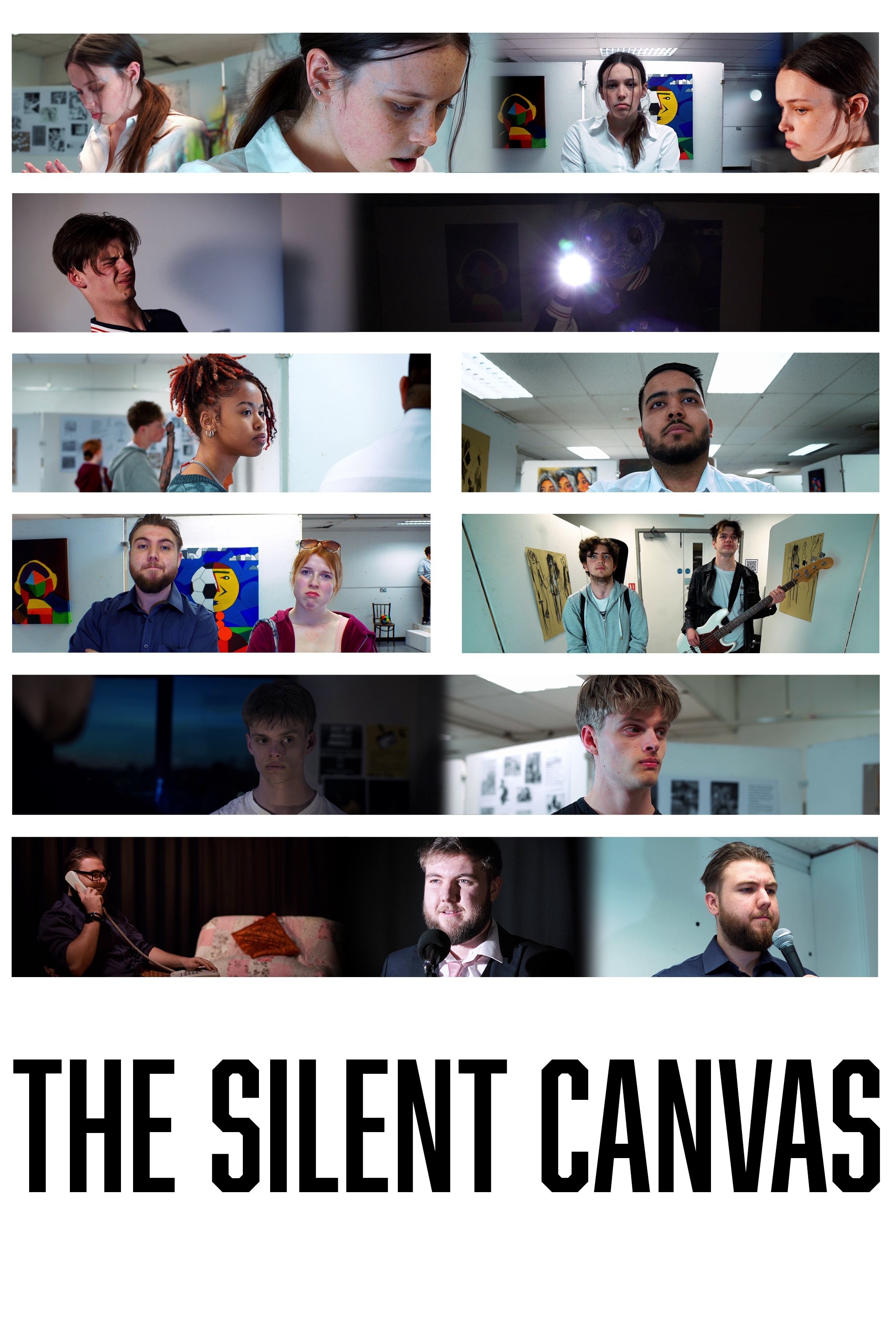 The Silent Canvas - Movie Poster The Silent Canvas - Movie Poster