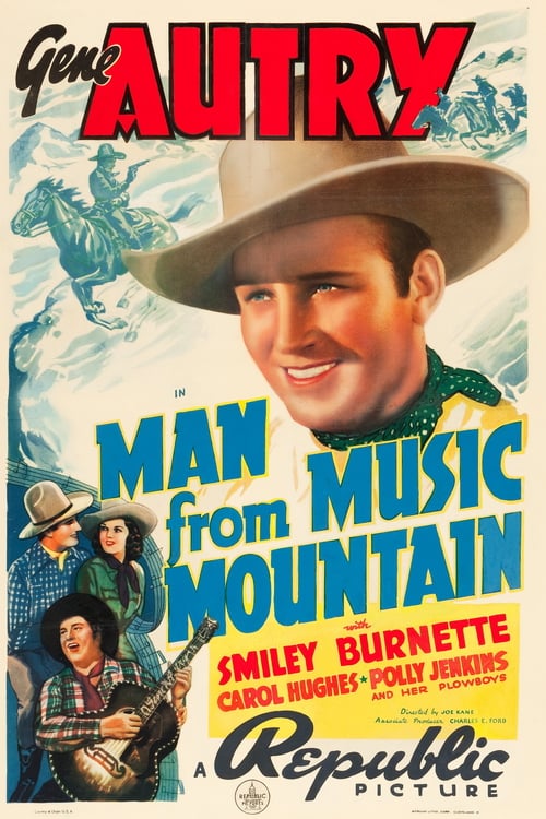 Man from Music Mountain - Movie Poster Man from Music Mountain - Movie Poster
