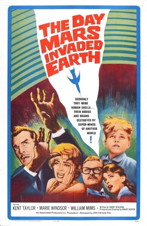 The Day Mars Invaded Earth - Movie Poster The Day Mars Invaded Earth - Movie Poster