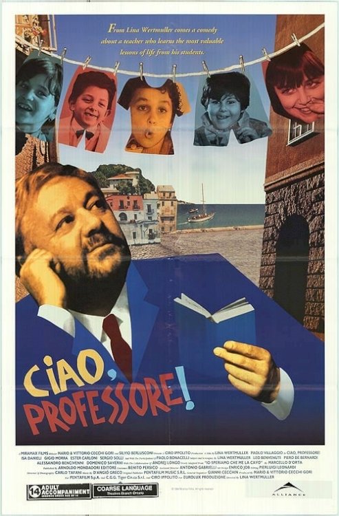 Ciao, Professore! - Movie Poster Ciao, Professore! - Movie Poster
