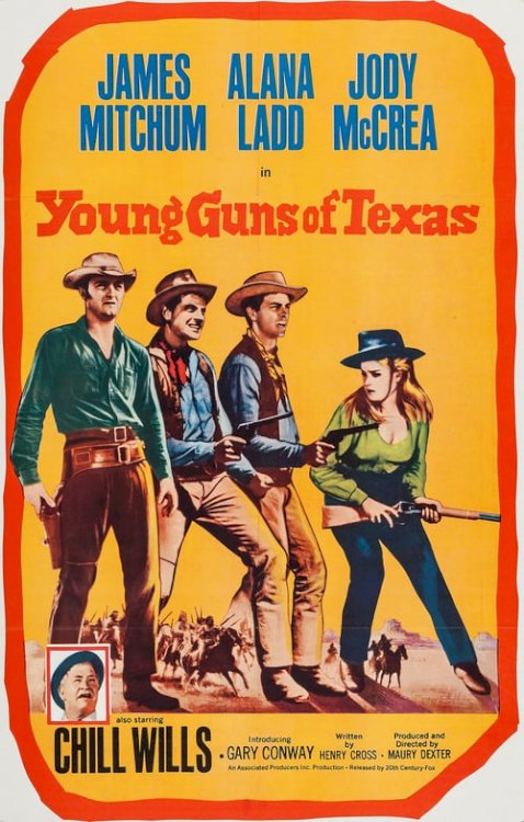 Young Guns of Texas - Movie Poster Young Guns of Texas - Movie Poster