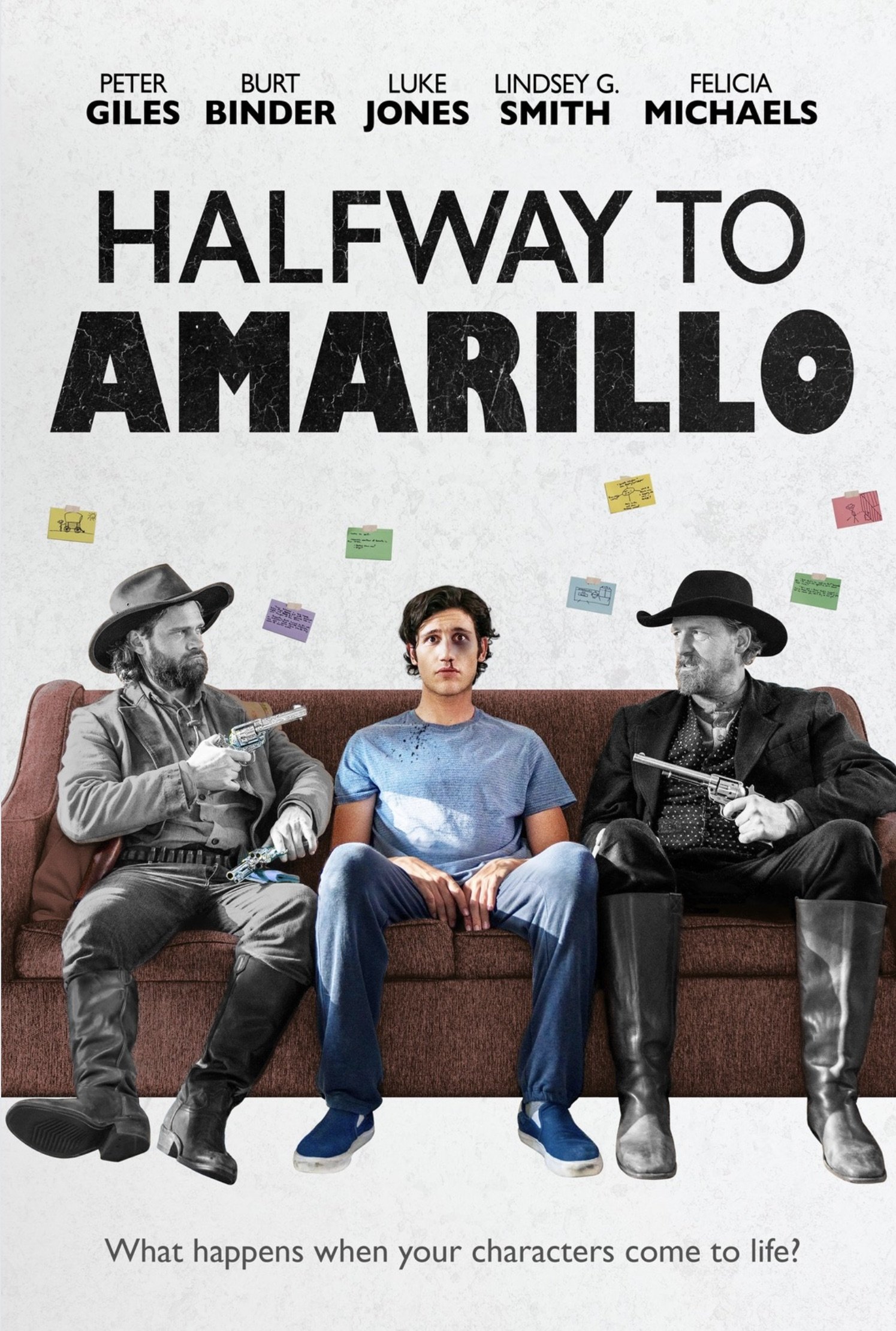 Halfway to Amarillo - Movie Poster Halfway to Amarillo - Movie Poster