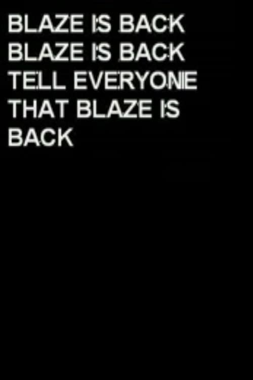 Blaze the Pot Smoking Deer - Movie Poster Blaze the Pot Smoking Deer - Movie Poster