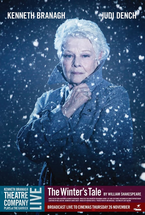 Branagh Theatre Live: The Winter's Tale - Movie Poster Branagh Theatre Live: The Winter's Tale - Movie Poster