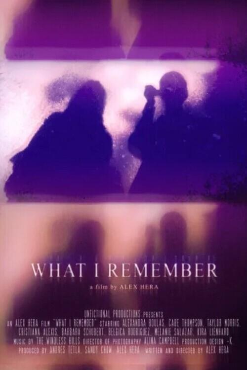 What I Remember - Movie Poster What I Remember - Movie Poster