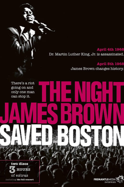 James Brown - The Night James Brown Saved Boston - Movie Poster James Brown - The Night James Brown Saved Boston - Movie Poster