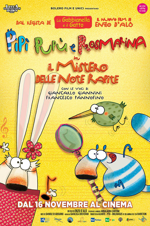 Pipi, Pupu & Rosemary: the Mystery of the Stolen Notes - Movie Poster