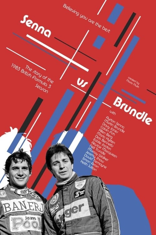 Senna vs Brundle - Movie Poster Senna vs Brundle - Movie Poster
