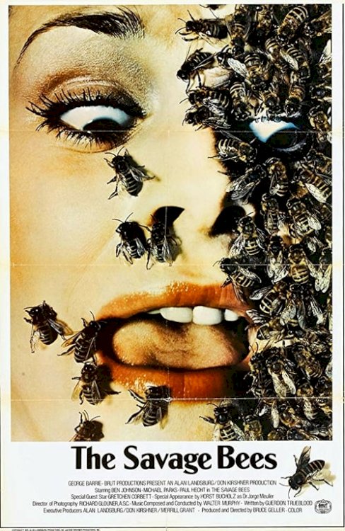 The Savage Bees - Movie Poster The Savage Bees - Movie Poster