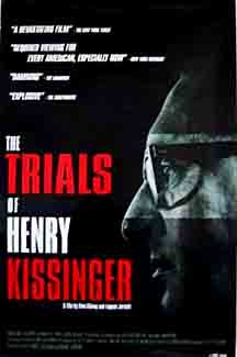 The Trials of Henry Kissinger - Movie Poster The Trials of Henry Kissinger - Movie Poster