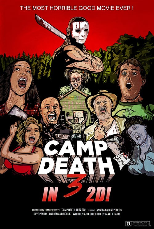 Camp Death III in 2D! - Movie Poster Camp Death III in 2D! - Movie Poster