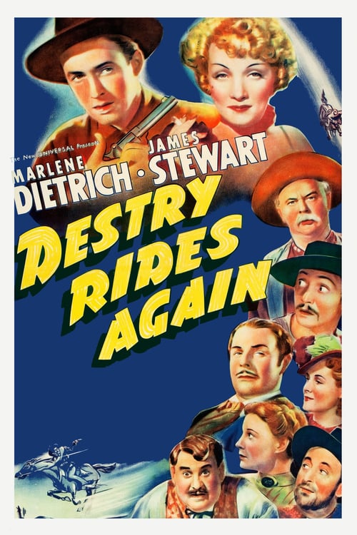 Destry Rides Again - Movie Poster Destry Rides Again - Movie Poster