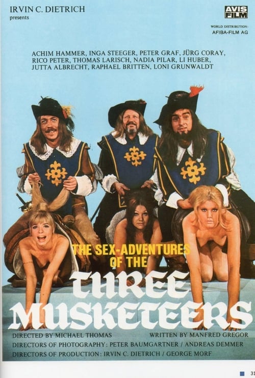 The Sex Adventures of the Three Musketeers - Movie Poster The Sex Adventures of the Three Musketeers - Movie Poster