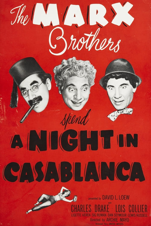 A Night in Casablanca - Movie Poster A Night in Casablanca - Movie Poster
