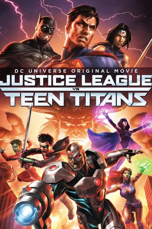 Justice League vs. Teen Titans - Movie Poster Justice League vs. Teen Titans - Movie Poster