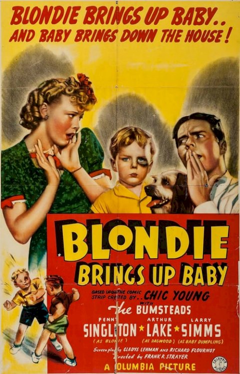 Blondie Brings Up Baby - Movie Poster Blondie Brings Up Baby - Movie Poster