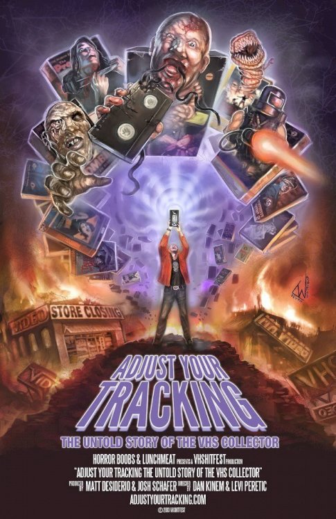 Adjust Your Tracking: The Untold Story of the VHS Collector - Movie Poster Adjust Your Tracking: The Untold Story of the VHS Collector - Movie Poster
