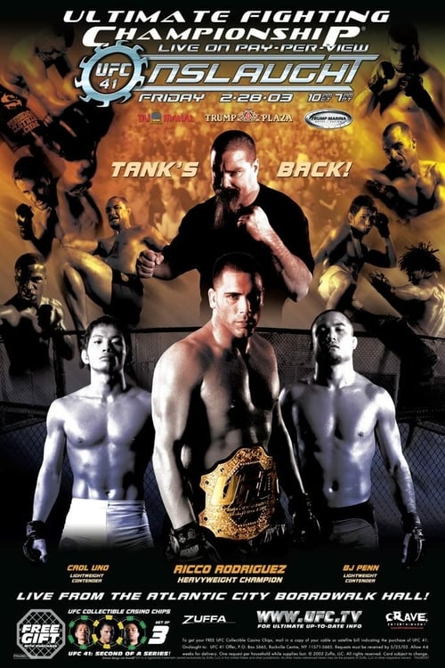 UFC 41: Onslaught - Movie Poster UFC 41: Onslaught - Movie Poster