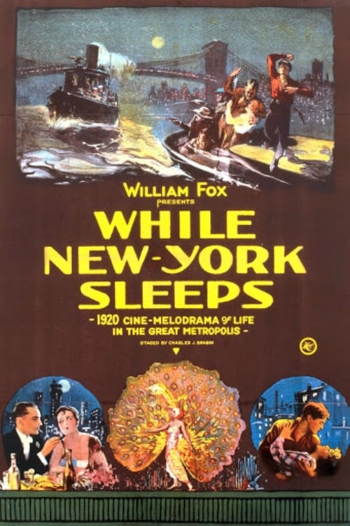 While New York Sleeps - Movie Poster While New York Sleeps - Movie Poster
