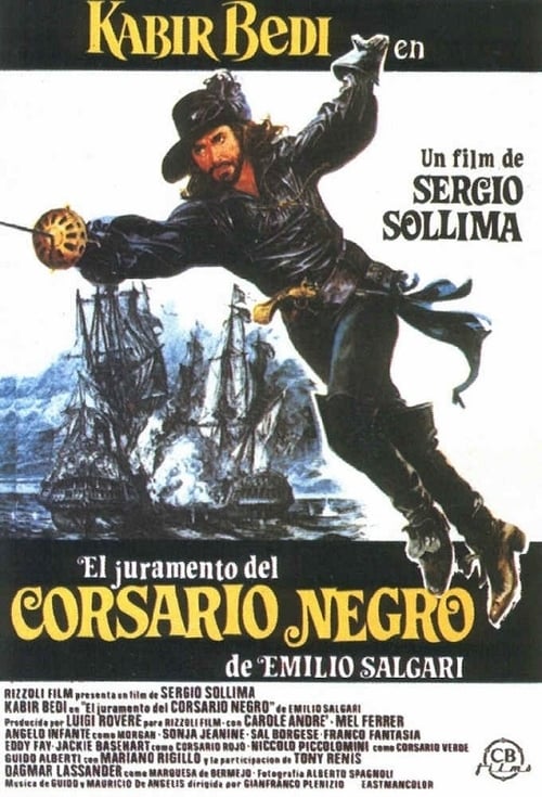 The Black Corsair - Movie Poster The Black Corsair - Movie Poster