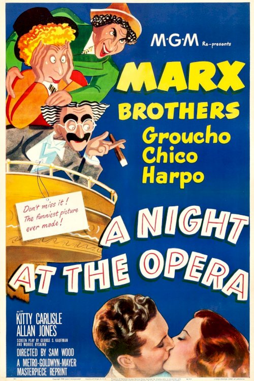 A Night at the Opera - Movie Poster A Night at the Opera - Movie Poster